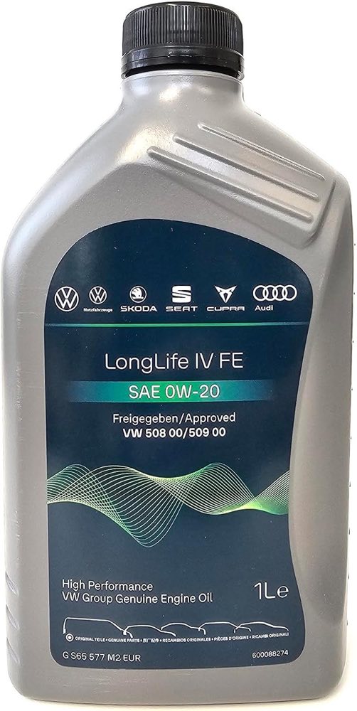 Volkswagen Longlife IV FE 0W-20, 1 l