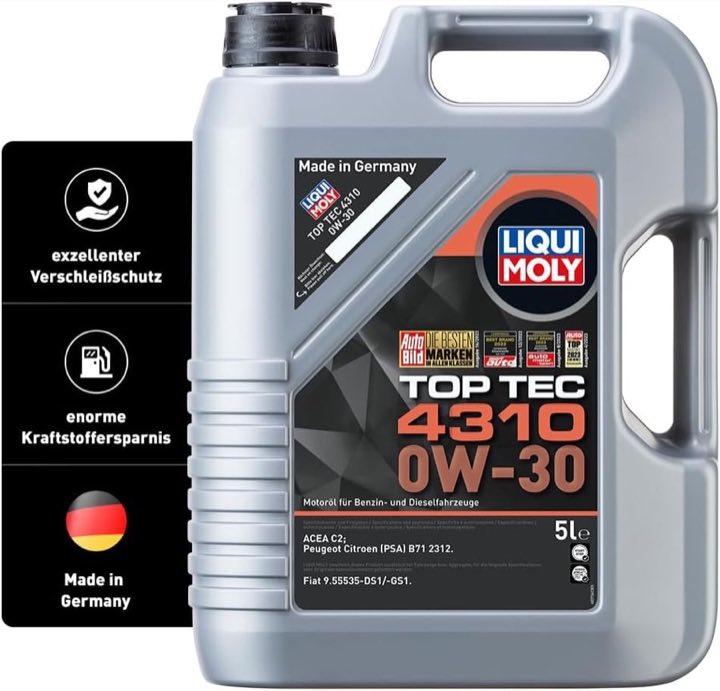 Liqui Moly Top Tec 4310 0W-30, 5 l