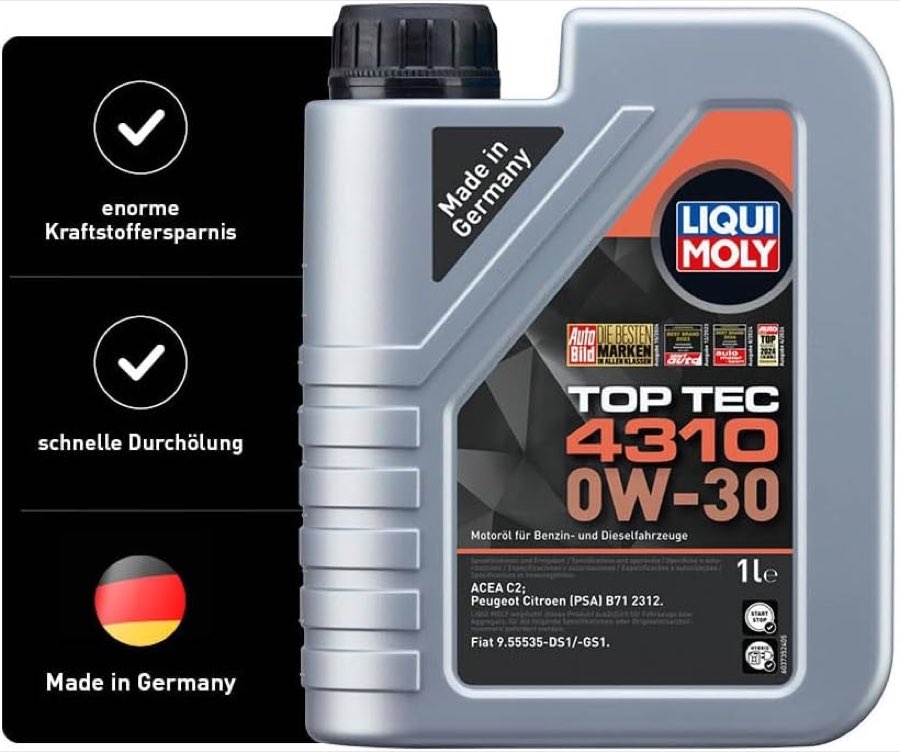 Liqui Moly Top Tec 4310 0W-30, 1 l