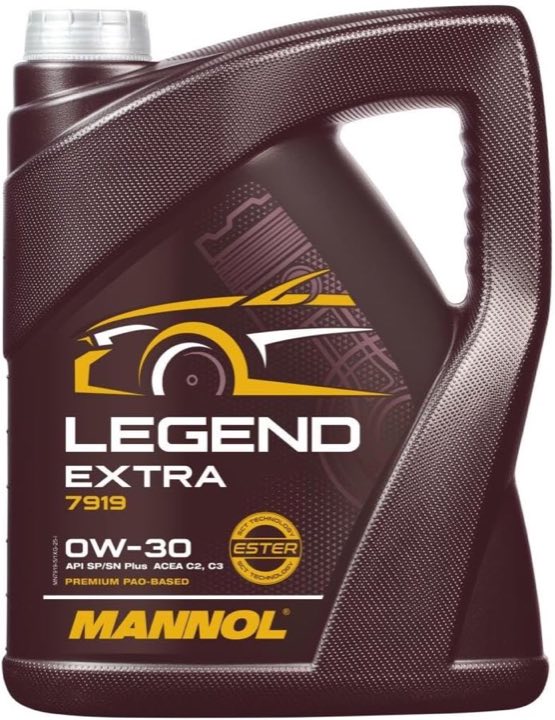MANNOL 7919 Legend Extra 0W-30, 5 l