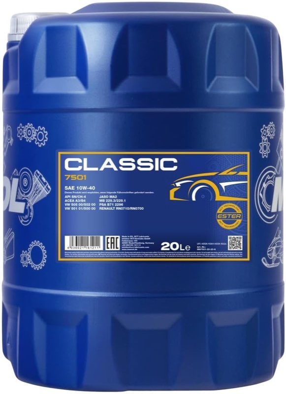 MANNOL Classic 10W-40, 20 l