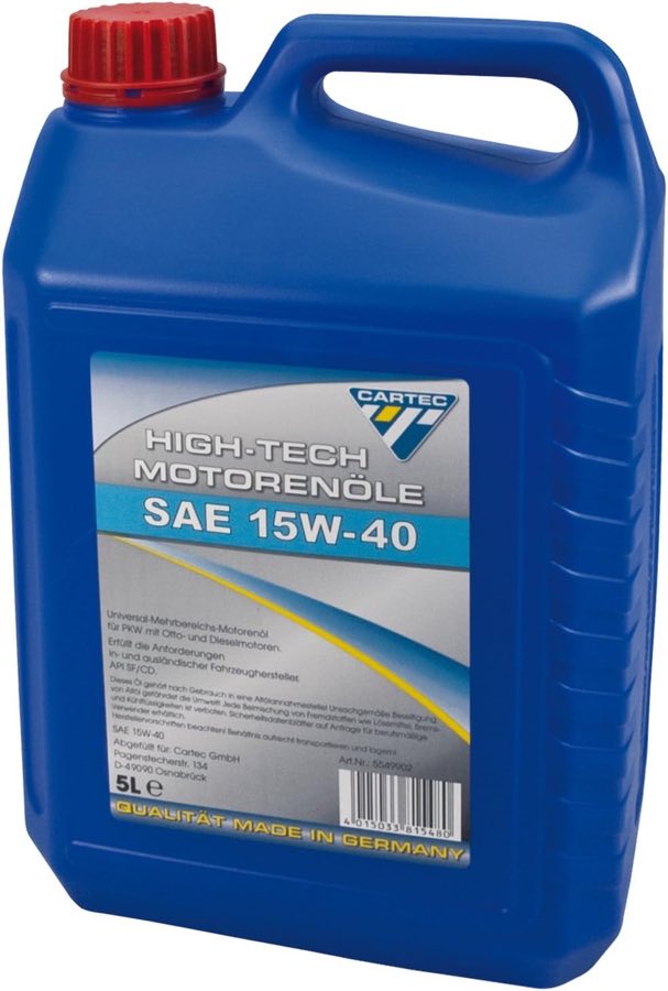 Cartec Multi Oil 15W-40, 5 l