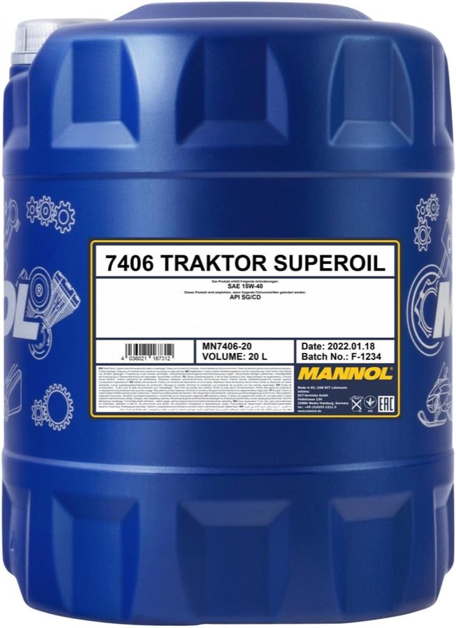 MANNOL 7406 Traktor Superoil, 20 l