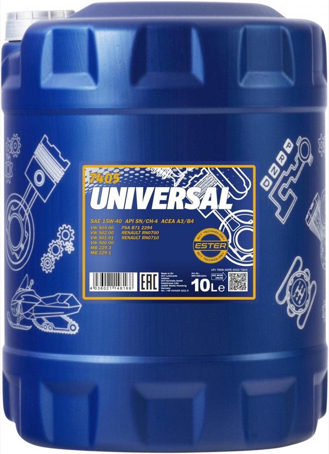 MANNOL 7405 15W-40, 10 l