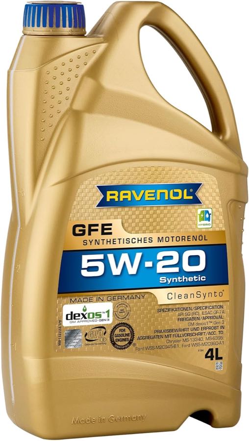 RAVENOL GFE SAE 5W-20, 4 L