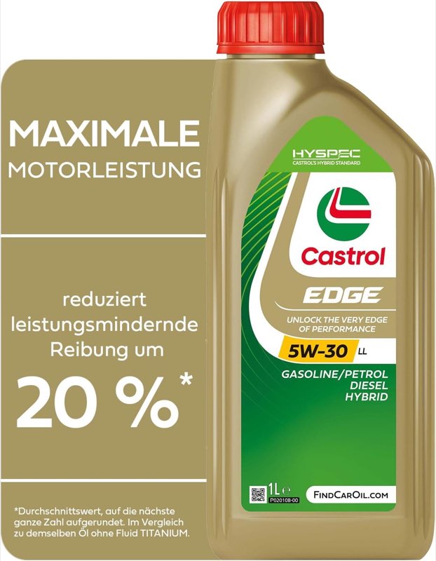 Castrol Edge 5W-30 LL, 1 l