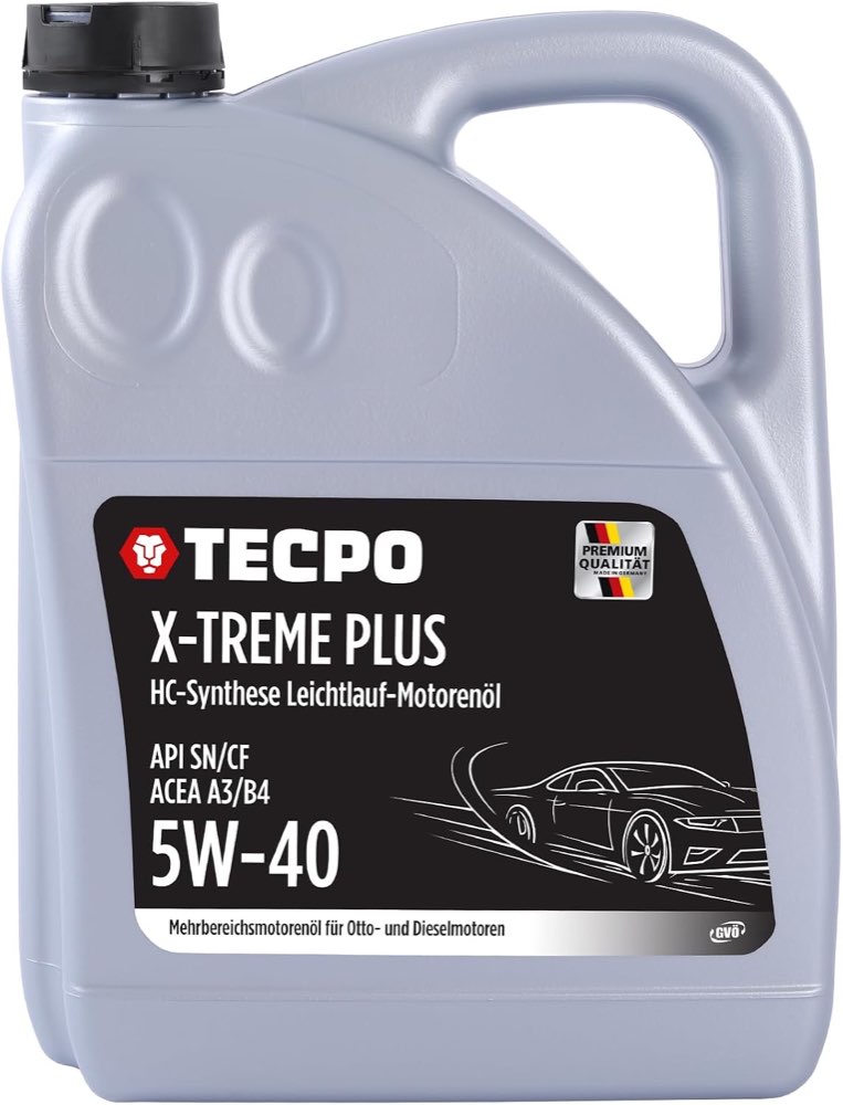 TECPO X-TREME Plus 5W-40, 5 l