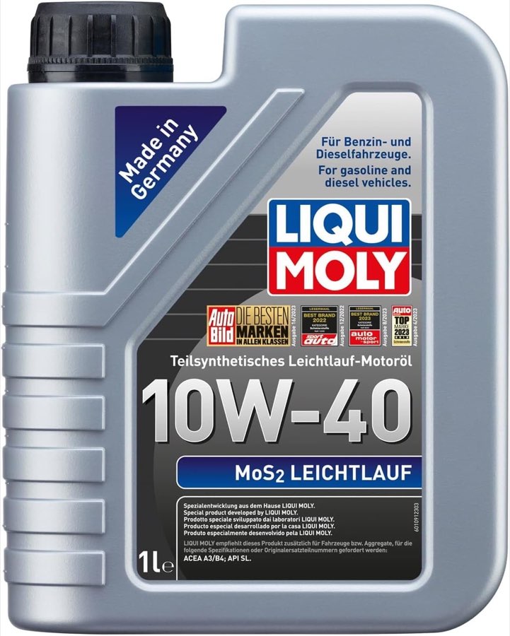 LIQUI MOLY MoS2 Leichtlauf 10W-40, 1 Liter