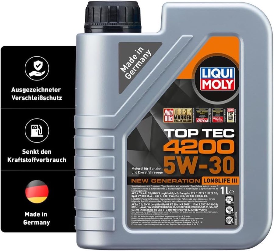 LIQUI MOLY Top Tec 4200 5W-30, 1 Liter