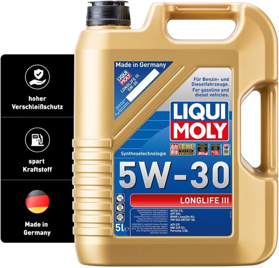 LIQUI MOLY Longlife III 5W-30, 5 Liter
