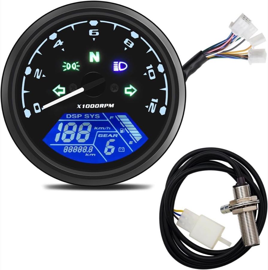 Geloo Tachometer 12.000