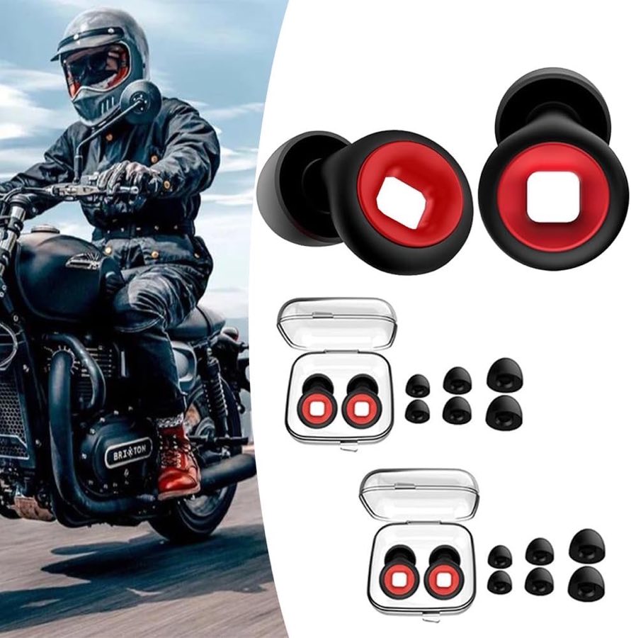 JXAXD Motorrad-Ohrstöpsel