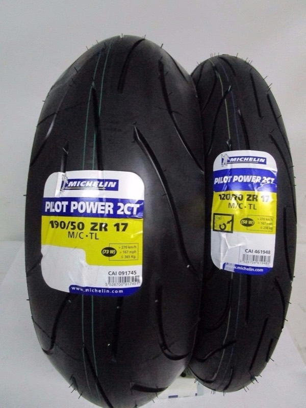Michelin Pilot Power 2CT Satz 190/50 + 120/70