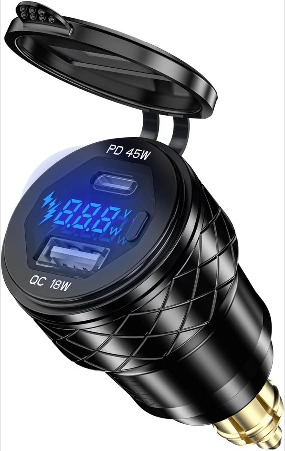 BCEY BCEY DIN-USB-Stecker 45 W