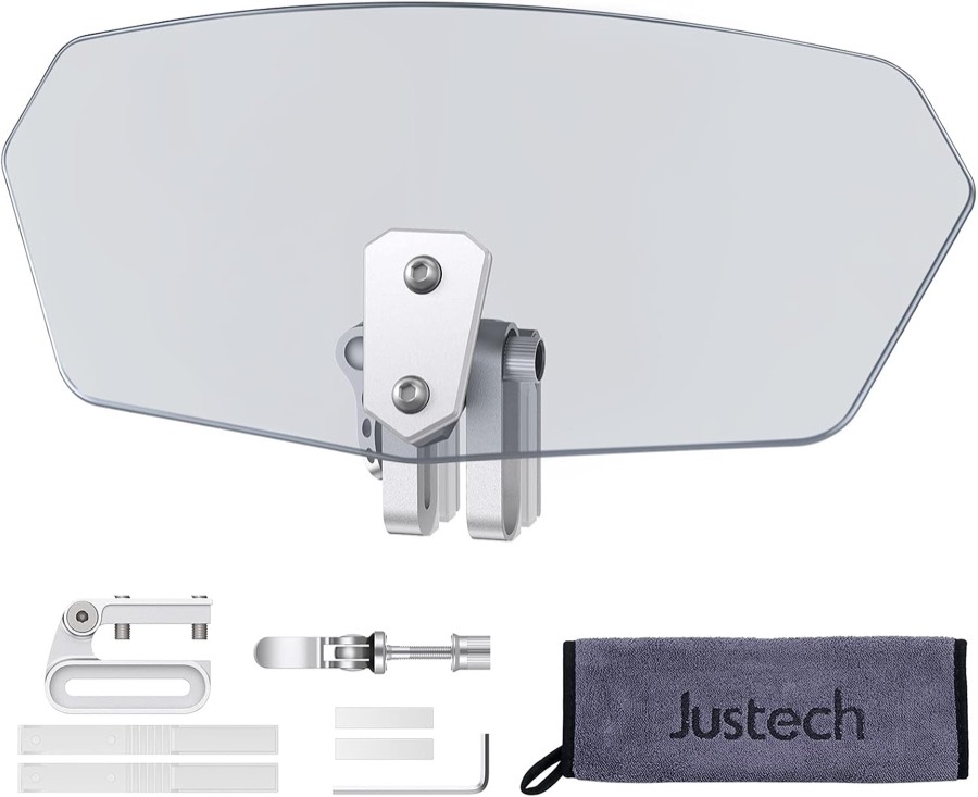 Justech Clip-on, titanfarben