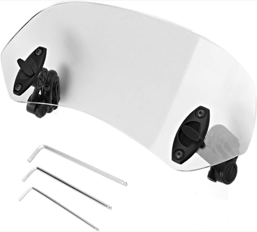 VOBOR Clip-on-Windabweiser, transparent