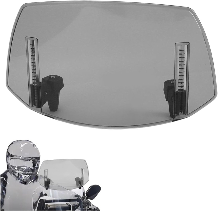 Tissting Clip-on-Windabweiser, grau
