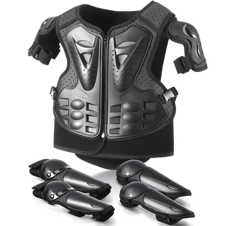 yeesport Schutzset Schwarz