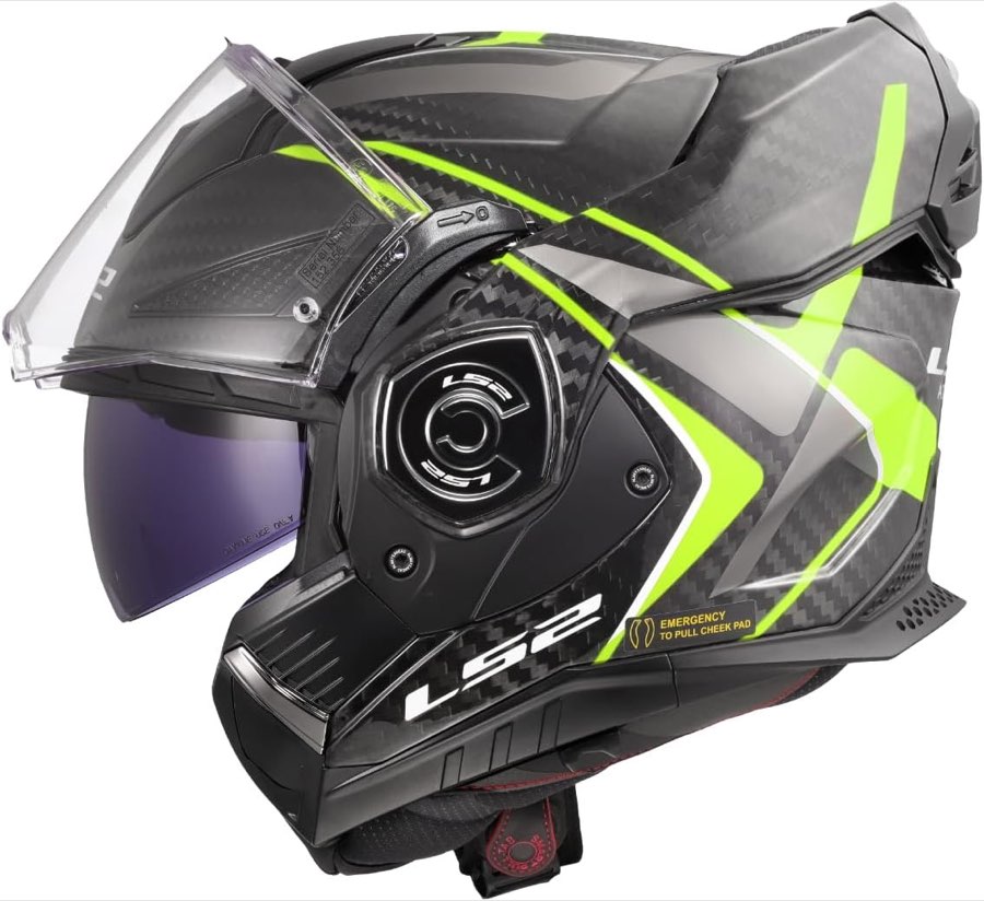 LS2 Advant X Carbon Future II Gelb, L