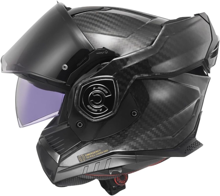 LS2 Advant X Carbon Matt, L