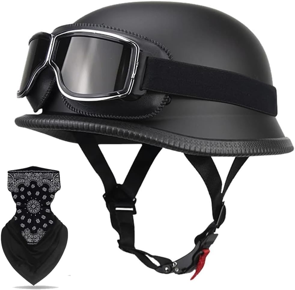 Labzaa Retro-Halbschalenhelm