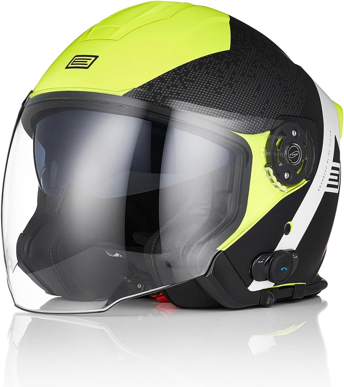 Jethelm mit Bluetooth Produktbild – Testsieger