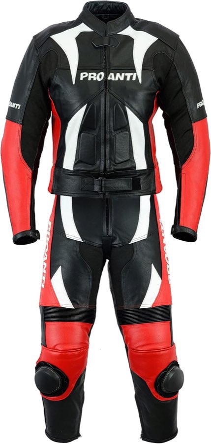 PROANTI PROANTI Lederkombi Motorrad 2-Teiler