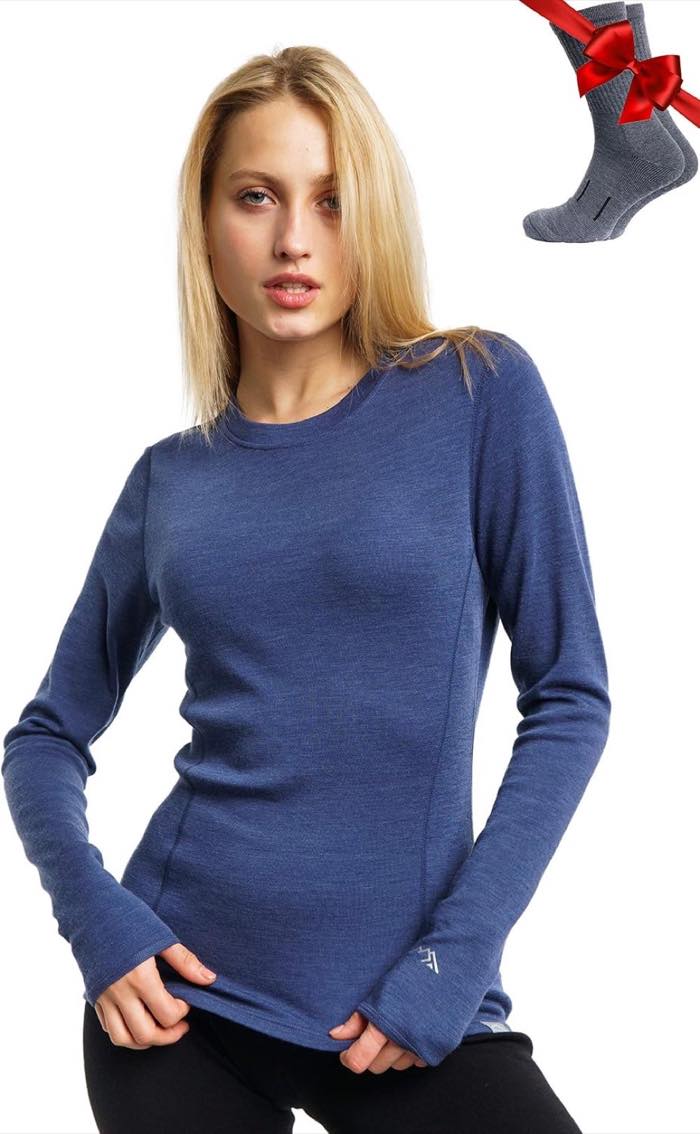 100% 100% Merino Shirt Langarm
