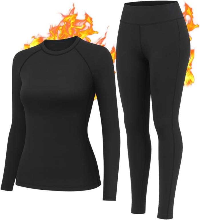 Thermounterwäsche Thermoset Damen Oberteil und Hose
