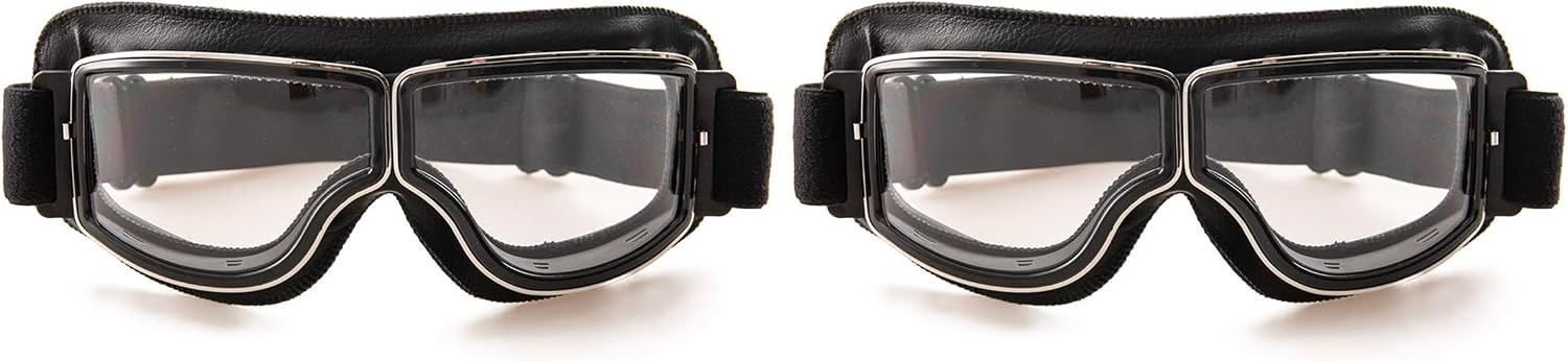 k. A. PU-Leder Retro-Brille