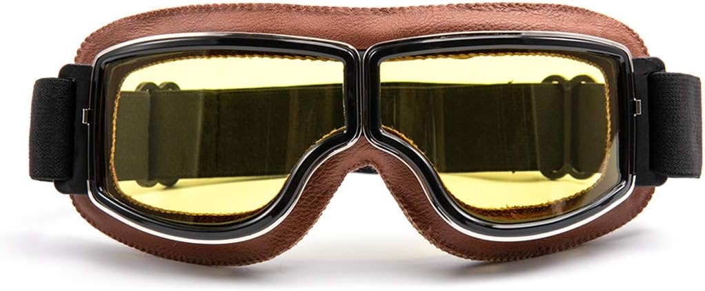 Motorradbrille Retro Produktbild – Testsieger