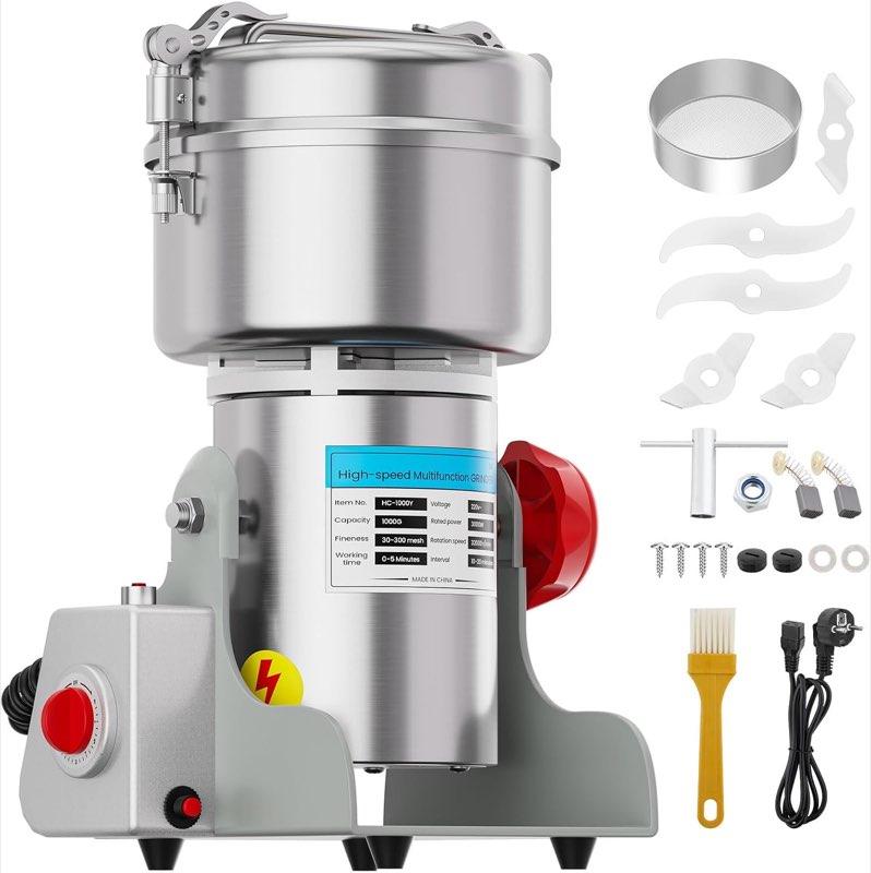 GUIVACI Getreidemühle 1000 g 2400 W