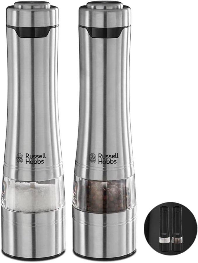 Russell Hobbs Salz- und Pfeffermühle elektrisch 2er Set