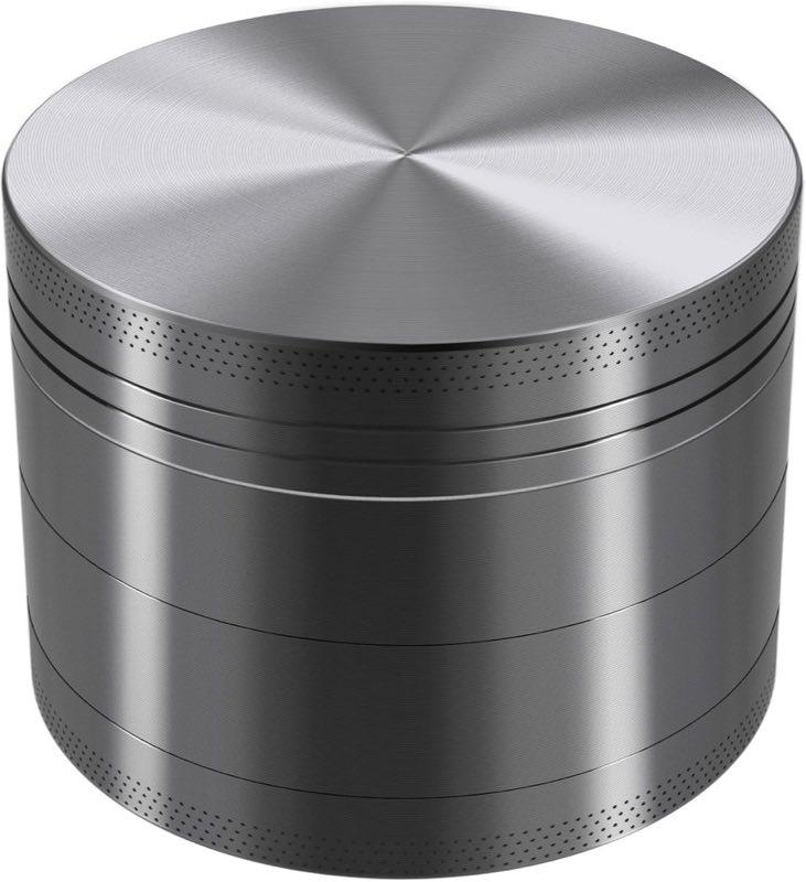 KitchenBoss Grinder 4-teilig 4,9 cm Nickel-Schwarz
