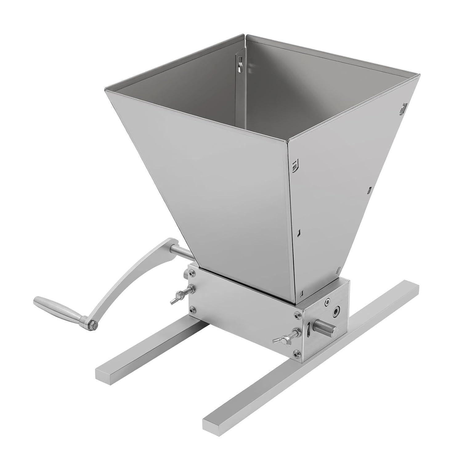MINRS 4L Manuelle Malzmühle Grain Crusher