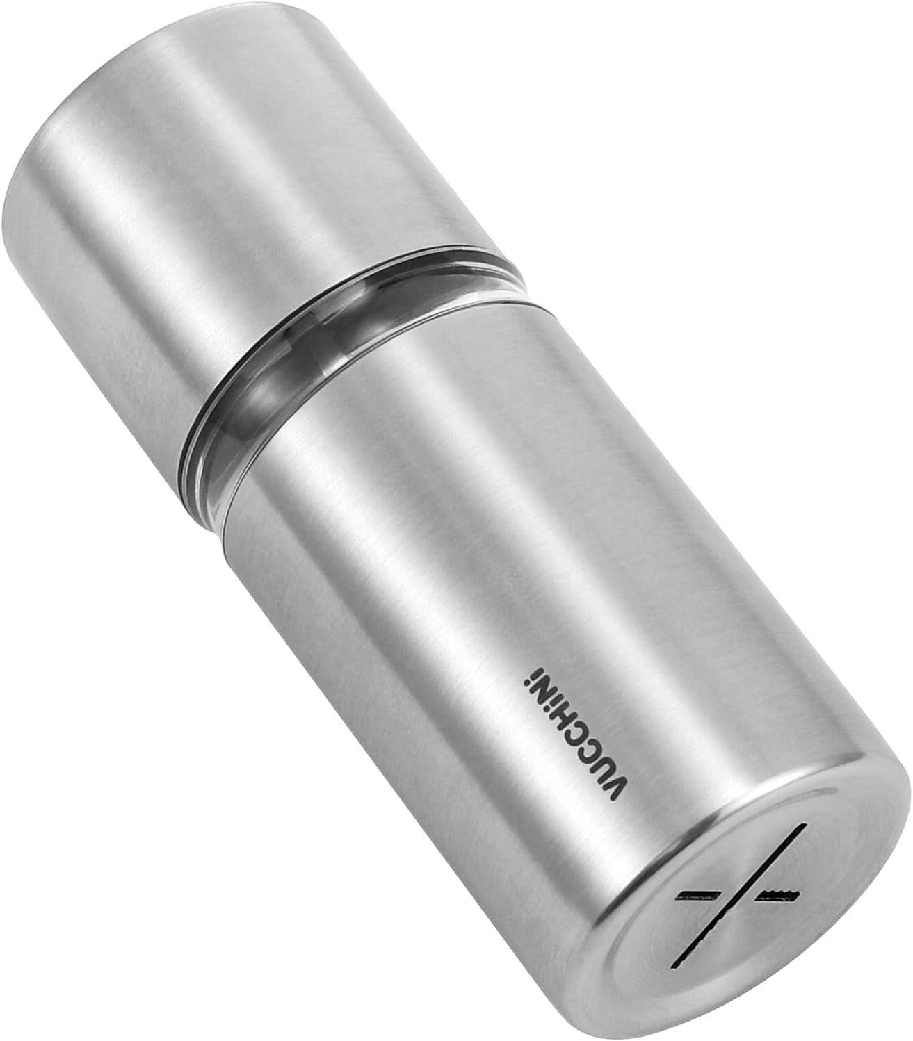 Vucchini Muskatnuss Mühle Edelstahl