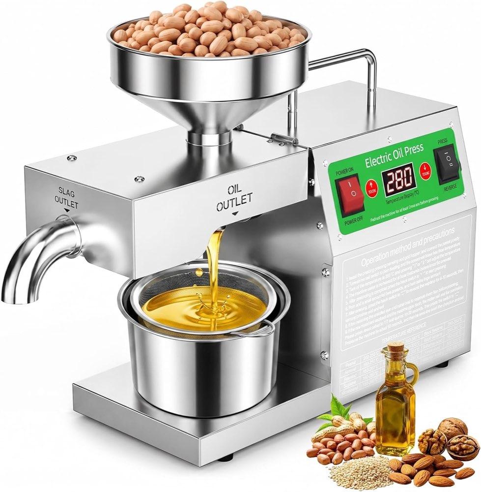 Clickovia Elektrische Ölpresse 40–300 °C