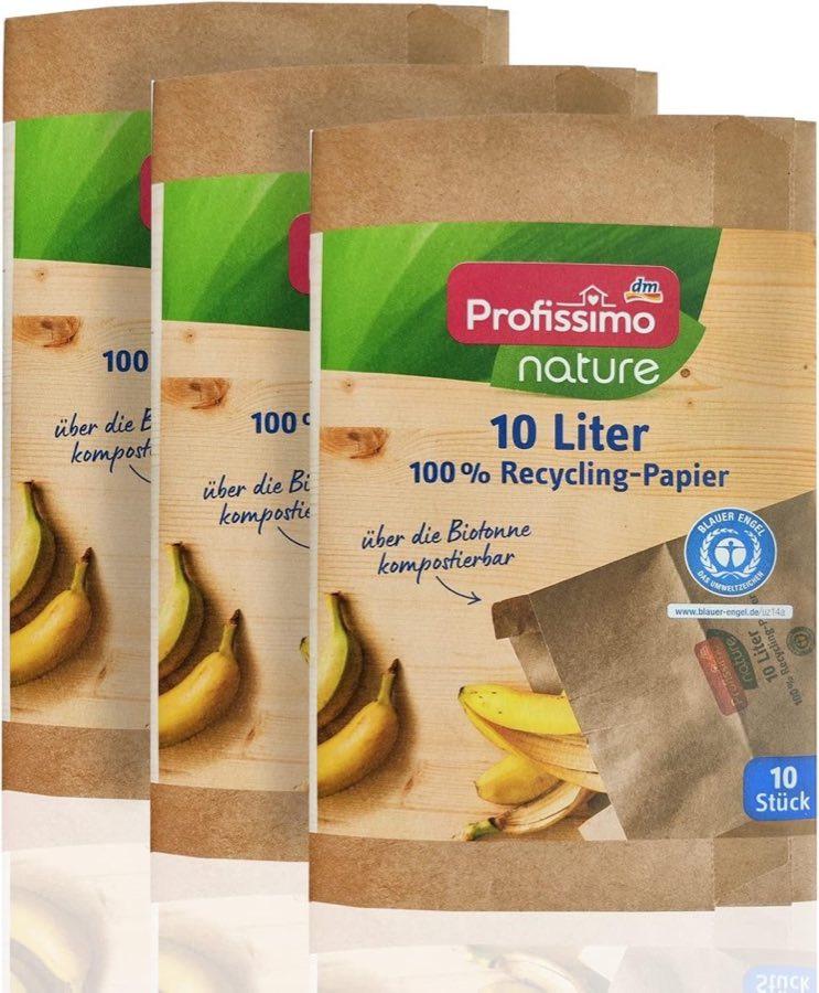 Profissimo Altpapier-Kompostbeutel 10 L (30 Stück)