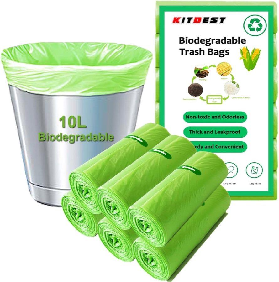 KITBEST Biomüllbeutel 10 L (120 Stück)