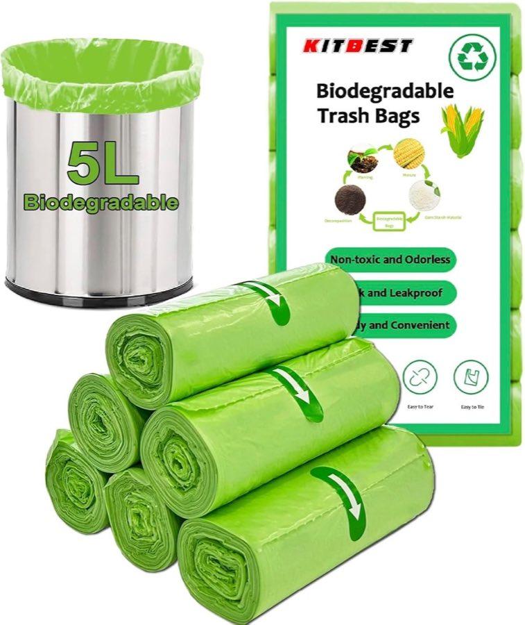 KITBEST Biomüllbeutel 5 L (120 Stück)