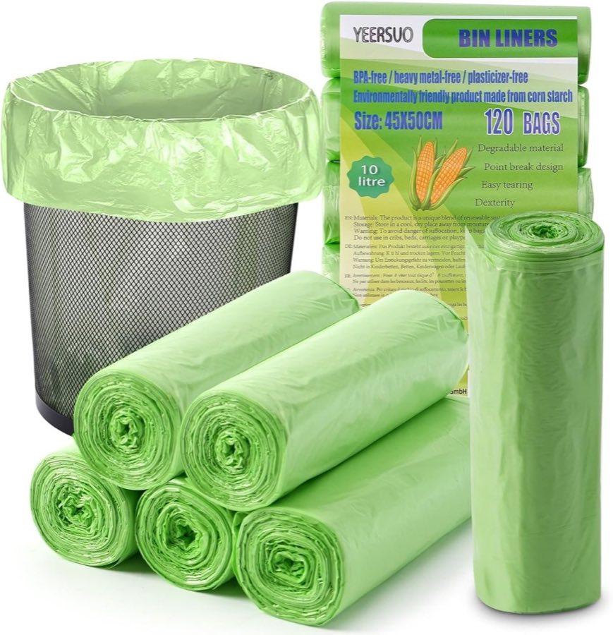 YEERSUO Biomüllbeutel 10 L (120 Stück)