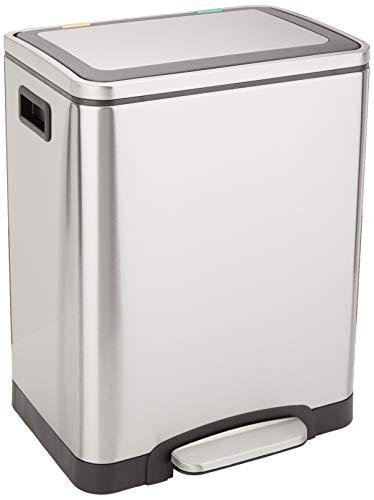 Amazon Basics Dual Bin 2×15 L Soft-Close