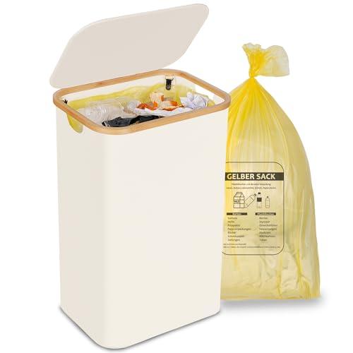 efluky Gelber-Sack-Ständer 100 L Beige
