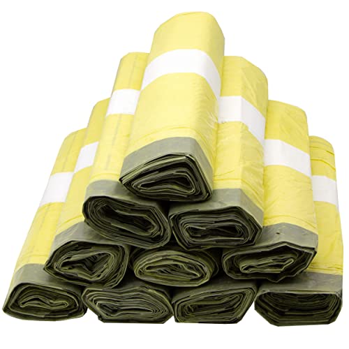 VARIOSAN Gelber Sack 90 L, 15 µ, 130 Stück (10 Rollen)