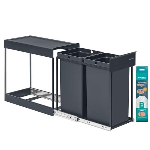 SONGMICS Auszug 2×15 L Unterschrank - Produktbild