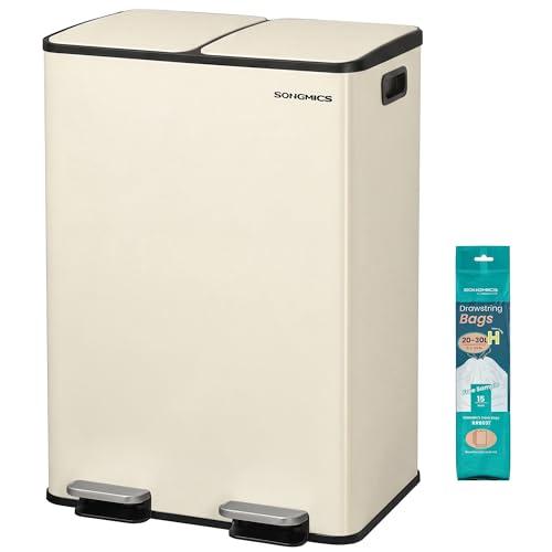 SONGMICS 2×30 L Creme Soft-Close