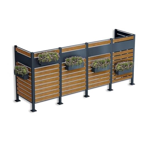 Metzler Sichtschutzzaun 4×240 L
