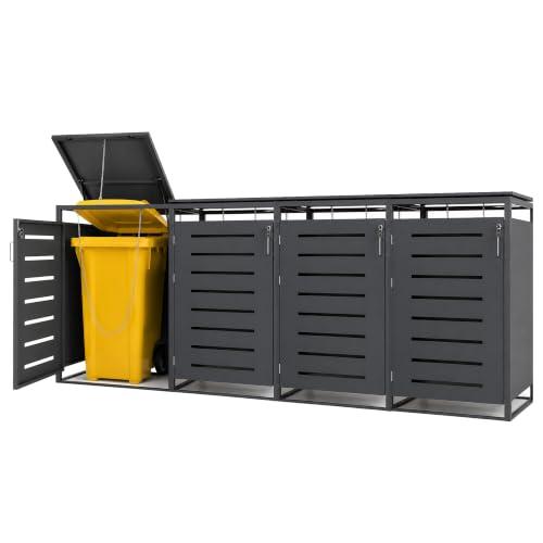 Mega Holz 4er Set 240 L