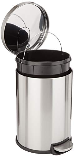 Amazon Basics 20 L Soft-Close Edelstahl