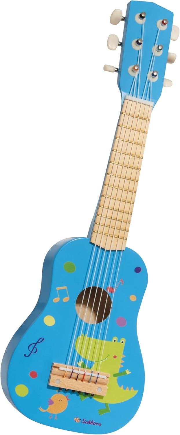 Eichhorn Holzgitarre, Blau